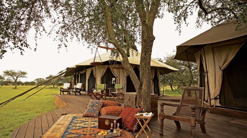 A six-night safari with Singita Safaris  in Tanzania includes working with  Grumeti Black Rhino Project, learning about their anti-poaching unit and local enterprise development