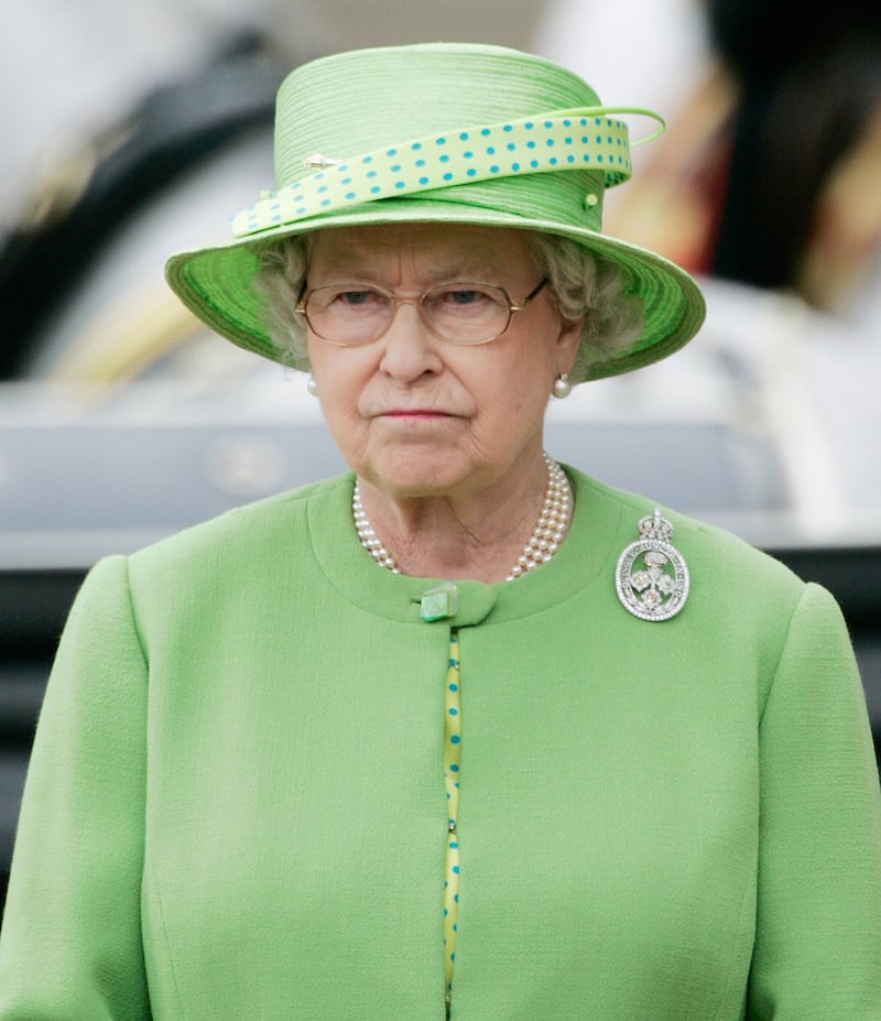 Reticence, stoicism, duty: Queen Elizabeth at Trooping the Colour in 2007. Photograph: Tim Graham Photo Library/Getty