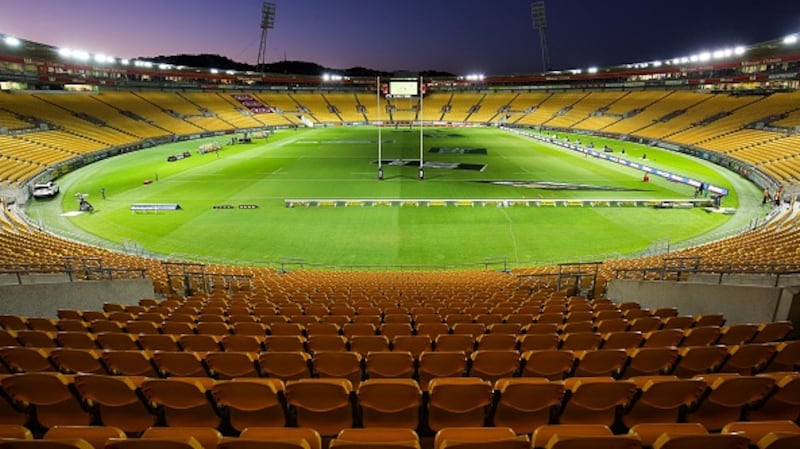 The Westpac Stadium will host the second Test. Photograph: Hagen Hopkins/Getty