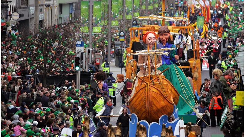 St Patrick's Day Festival in Dublin. Photograph: The Irish Times