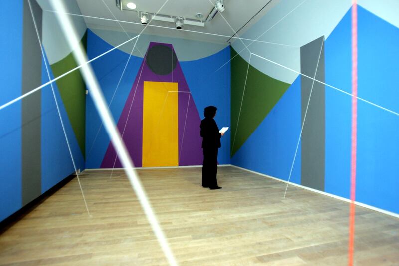 One of the works by Brian O'Doherty from Beyond The White Cube at Dublin City Gallery. Photograph: Eric Luke          