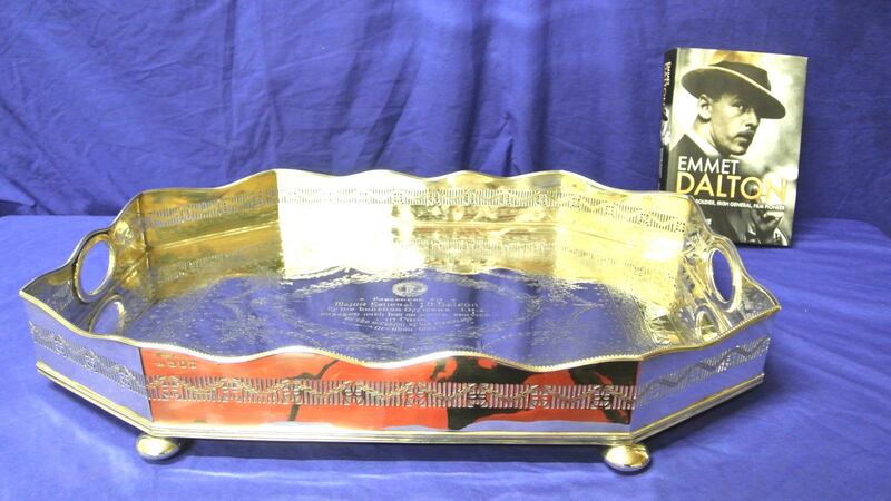 A wedding present to James Emmet Dalton from his fellow IRA officers. Dalton  won the Military Cross fighting with the British Army in the first World War, before joining the IRA