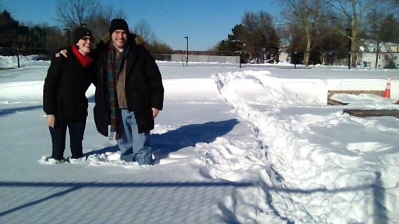 Stephen Cass in New York: you must wear gloves. If you slip with your hands in your pockets, you won’t get them out in time before you hit something hard