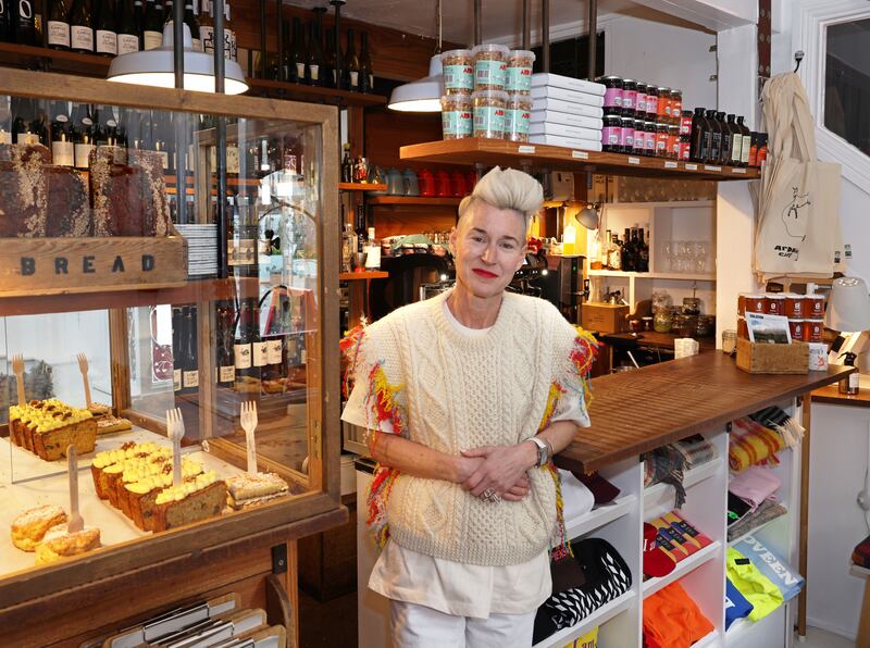 Aoibheann McNamara in her restaurant, Ard Bia at Nimmos, at the Spanish Arch in Galway city. Photograph: Joe O'Shaughnessy