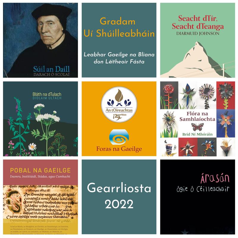 Shortlists Announced for the 2022 Irish-Language Book of the Year Publishing Awards