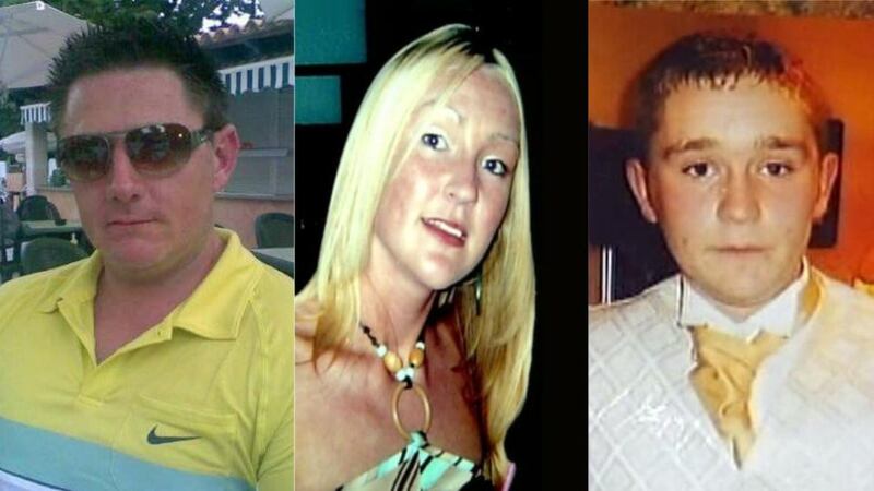 Shooting victims: Trevor O’Neill, Donna Cleary and Anthony Campbell