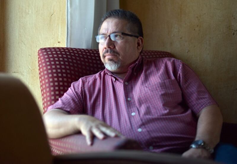 Award-winning   journalist   Javier Valdez: He was the fifth reporter killed in Mexico since March. Photograph:  Fernando Brito/AFP/Getty