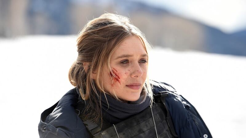 Elizabeth Olsen in ‘Wind River’: A film that  covers desolation and isolation and what that can do to your head.