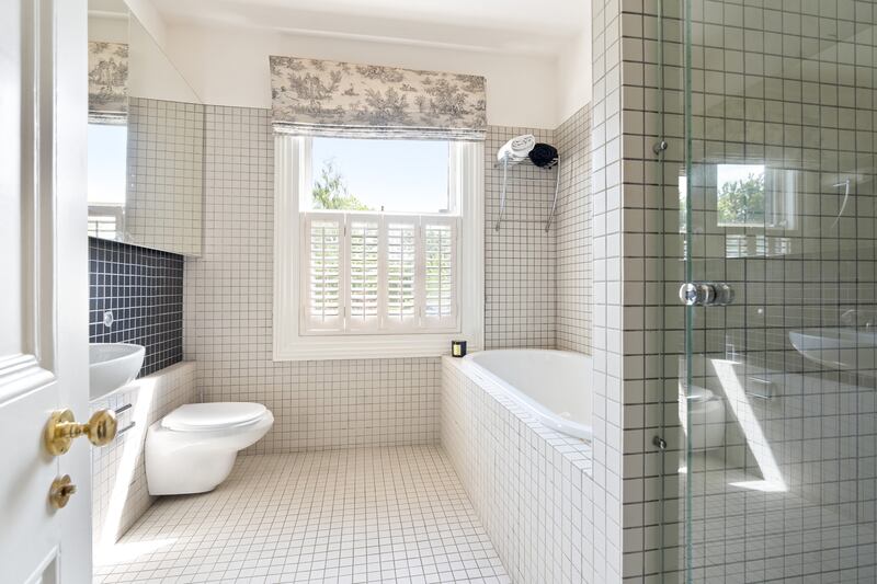 Family bathroom on first return