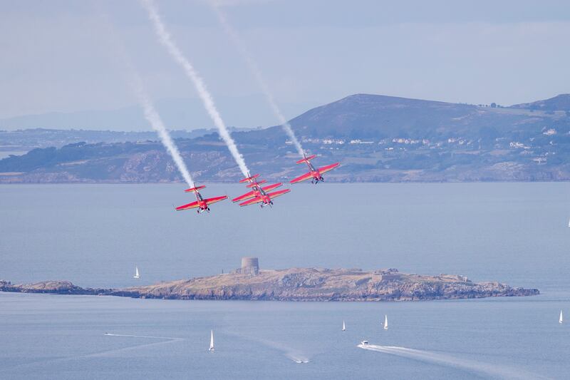 Bray Air Display: Royal Jordanian Falcons. Photograph: Tom Honan