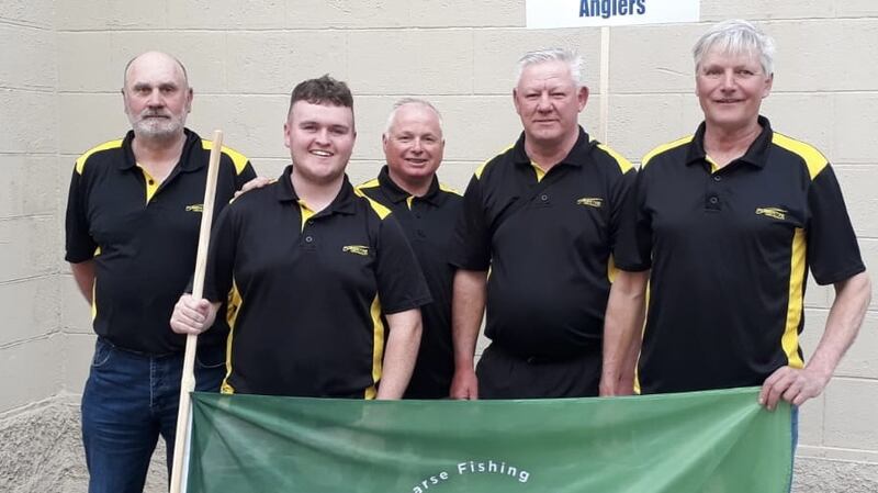 The Erne Anglers team from Enniskillen who represented Ireland at the world’s feeder championships on the Canal Bianco in Loreo, Italy.
