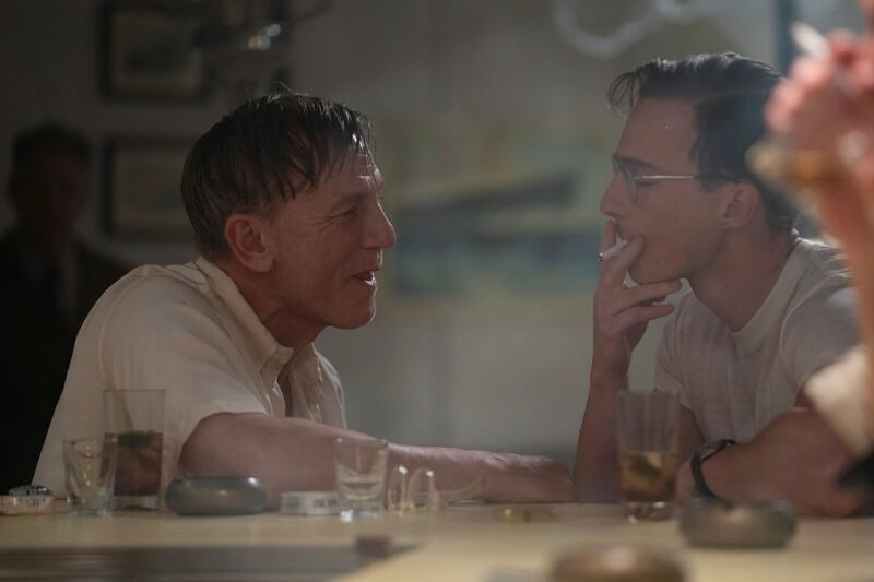 Queer: Daniel Craig with Drew Starkey in his new film