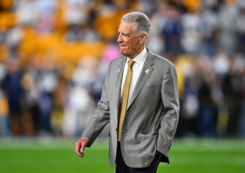 Pittsburgh Steelers owner Art Rooney II: 'We are thrilled to be part of this historic event to represent Pittsburgh in a game that brings the NFL to the great sports fans in Ireland.'  Photograph: Joe Sargent/Getty Images