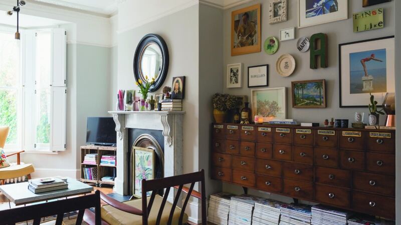Furniture from different eras injects soul into a house. Photograph courtesy of Cathy Pyle. Homeowner: Lisa Mehydene, founder of @edit58