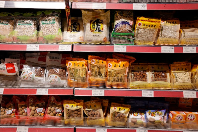 Drury Street branch of Asia Market. Photograph: Alan Betson
