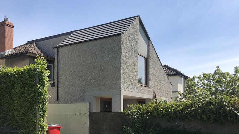 The rear of the Mount Prospect house in Clontarf, designed by GKMP Architects.