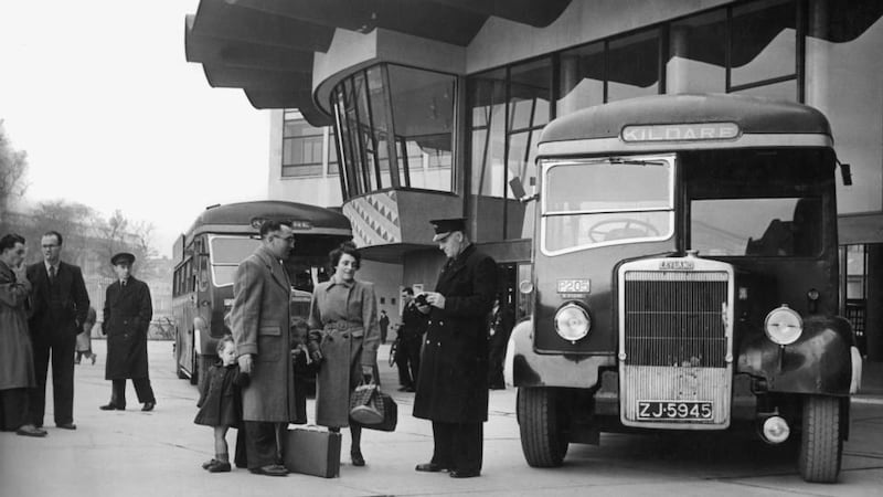 Busaras: the tiny Eblana Theatre was downstairs at Michael Scott’s Dublin bus station. Photograph: Jimmy McCormack