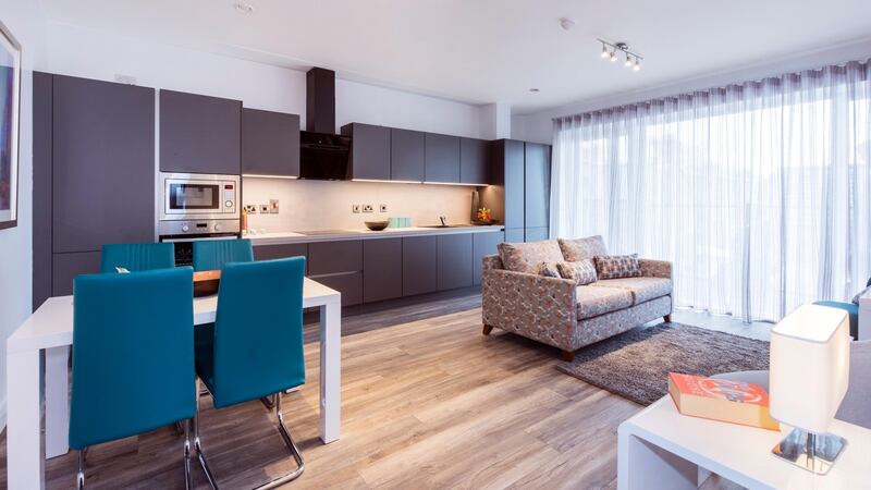 All have south-facing balconies, with four of the two-bed units enjoying a dual-aspect balcony that also gets the easterly morning sun