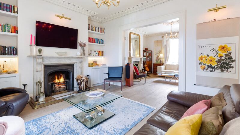 Reception rooms at hall level