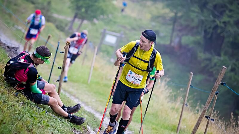 UTMB ultra marathon run in 2018.