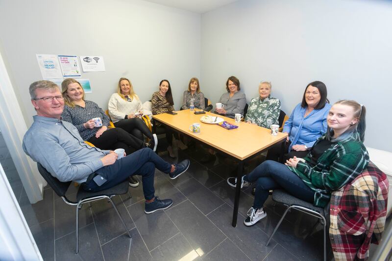 Pictured at the Vincent de Paul regional centre in Waterford city are David O'Neill, Jacqui Foley, Ruth Howard, Sinead Wall, Ann Walsh, Siobhan Heffernan, Sylvia Brophy, Rebecca Smyth and Laura Byrne