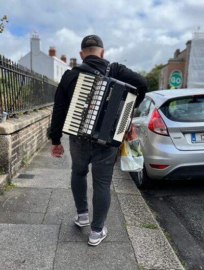 When the accordion was young my grandfather was probably a child, and the Titanic may have still been floating.  Photograph: Bryan O’Brien