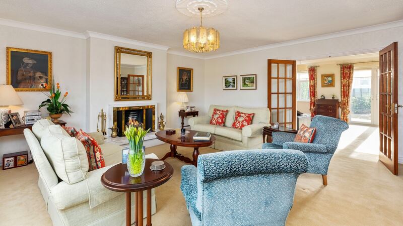 Living room at Silver Birch, 15 Mount Anville Park, Goatstown, Dublin 14