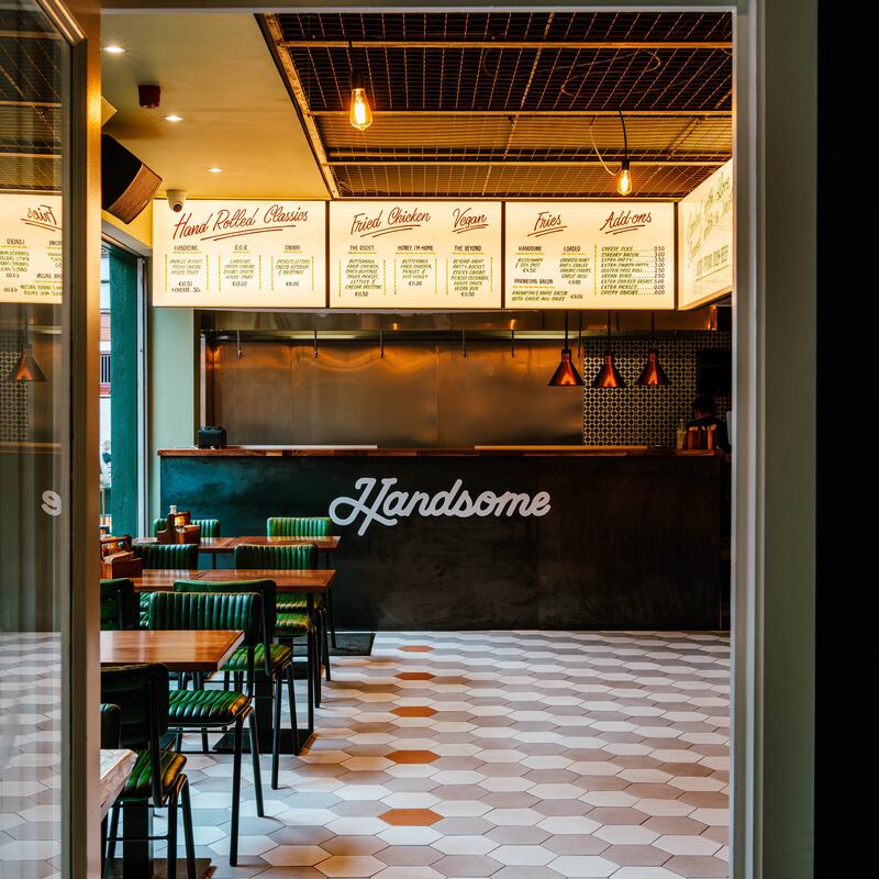 Handsome Burger: the food is very tasty, particularly the hand-cut, triple-cooked chips, which are tossed in sea salt and rosemary before serving.