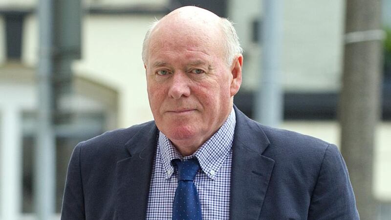 Former Anglo Irish Bank official Bernard Daly at Dublin Circuit Criminal Court. Photograph: Court Collins
