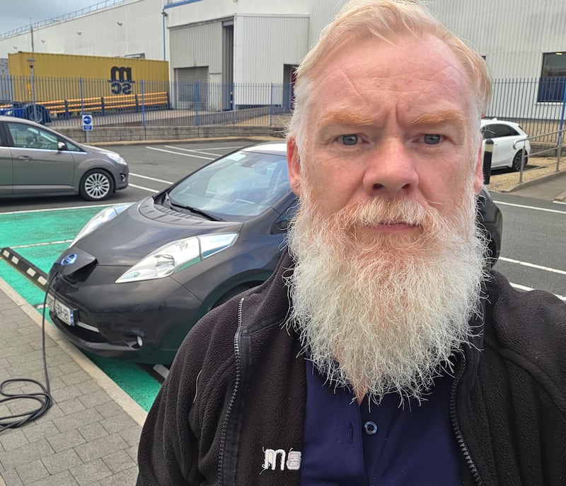 Paul Healy knows the limitation of his 2015 Leaf but is prepared to work around it