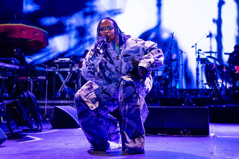 Lauryn Hill at 3Arena in Dublin. Photograph: Tom Honan