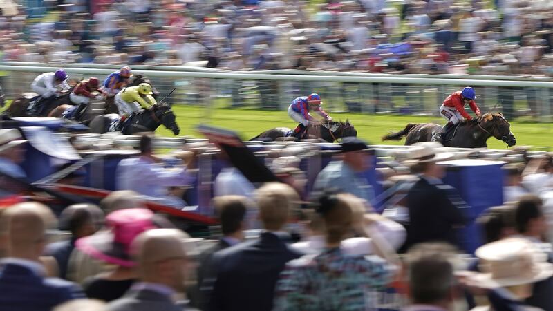 Murphy rides Threat to victory in The Al Basti Equiworld Dubai Gimcrack Stakes at York. Photo: Alan Crowhurst/Getty Images