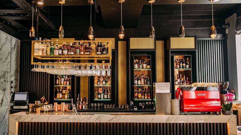 The bar in the Old Post Office, Blackrock, Co Dublin