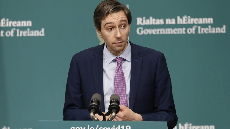Simon Harris: Should have called together the National Emergency Co-ordination Group – the document explicitly instructs that the lead department “should not hesitate in convening a NECG in the case of an ongoing or threatened emergency of national gravity”.  Photograph: Leon Farrell/Photocall Ireland/PA