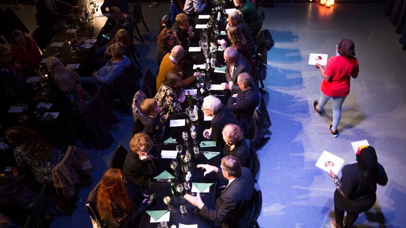 With no empty plates, and people lingering well into the night to chat to the chefs from Cameroon, Zambia, Cuba, and Zimbabwe, the launch was deemed a success. Photograph: Brian Farrell