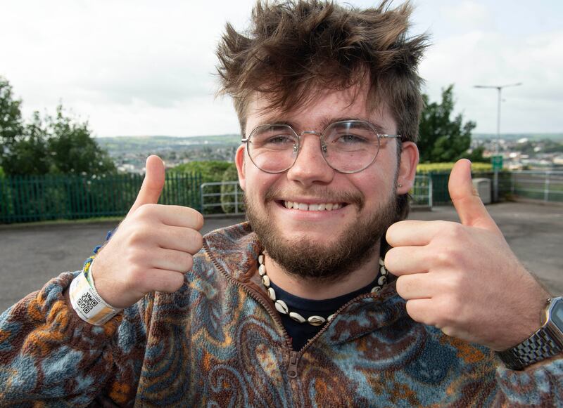 Eoghan O'Brien will study law at Trinity College Dublin. Photograph: Michael Mac Sweeney/Provision