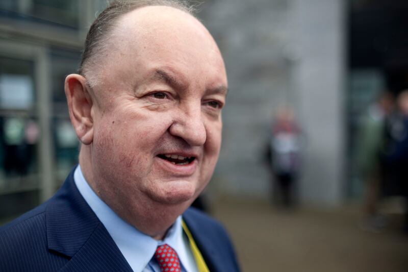 Balbriggan Councillor Tom O’Leary at the 82nd Fine Gael Ard Fheis at the University of Galway. Photograph: Chris Maddaloni/The Irish Times

