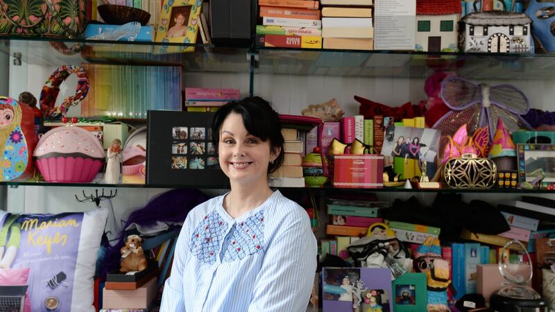 Marian Keyes at home in Dun Laoghaire in August 2017. Photograph: Alan Betson
