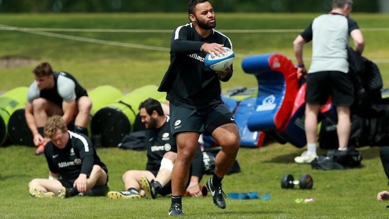 Billy Vunipola starts for Saracens against Leinster in Newcastle. Photograph: David Rogers/Getty