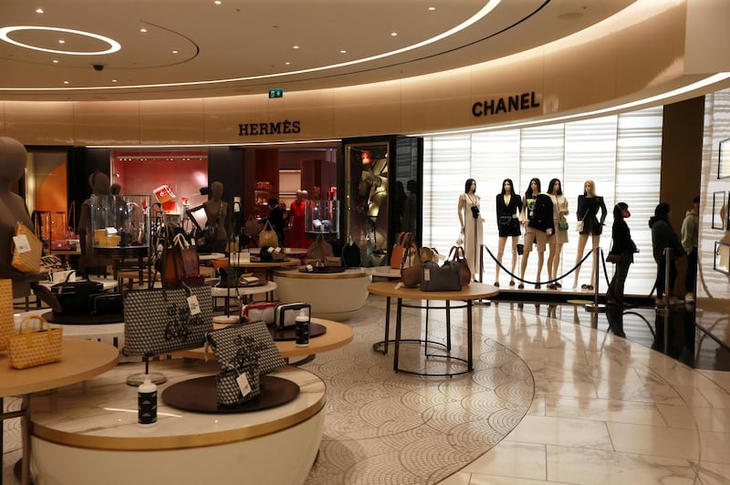 The expansion of Brown Thomas will re-invigorate Dundrum but customers will have to wait until spring 2022 for it to pull back the hoardings. Photograph: Laura Hutton/The Irish Times