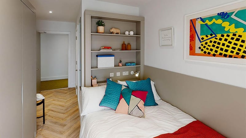 Ensuite bedrooms come with a small double bed and plenty of storage
