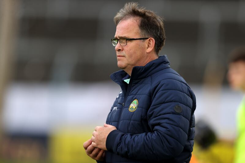 Johnny Pilkington says one key message has been repeated to Offaly's players this week: 'This chance mightn’t come again.' Photograph: Tom Maher/Inpho