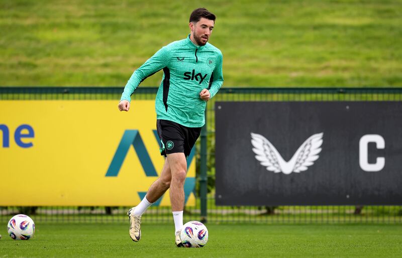 Finn Azaz in training. Photograph: Ryan Byrne/Inpho