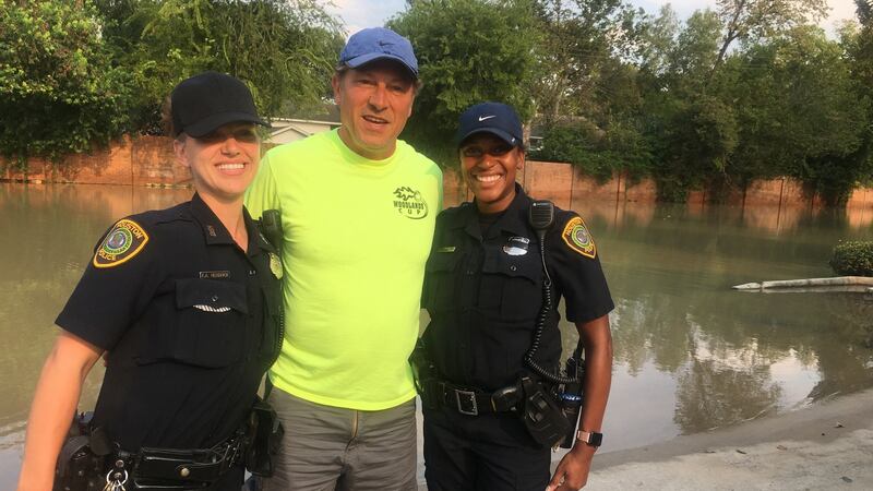 Eric Chase and Officers Adeyemi and Hendrick.