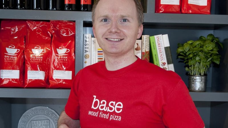 Base Wood Fired Pizza founder Shane Crilly says the group plans to open its first outlet outside Dublin this year. Photograph: Patrick O’Leary