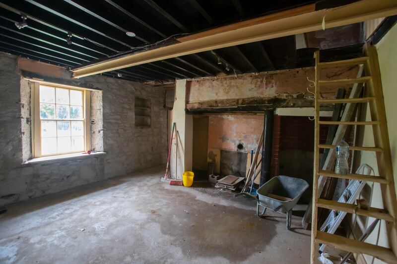 Due to its protected status, the house does not require a building energy rating. Photograph: Patrick Browne
