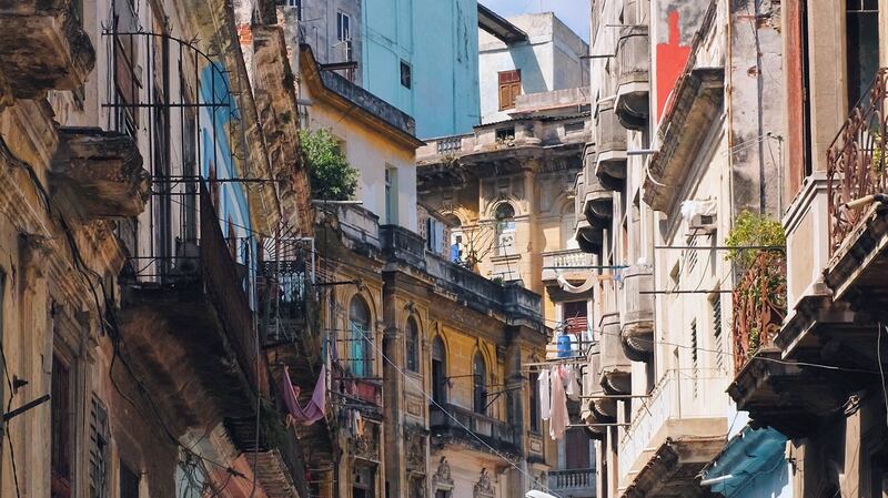 A street in Havana, Cuba. A huge state department of architects and planners is tasked with renovating the many near-derelict buildings. Photograph: Conor Horgan