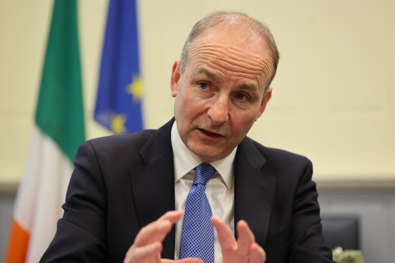 Micheál Martin suggested Sinn Féin have been giving mixed messages about potential coalitions.  Photograph Nick Bradshaw for The Irish Times