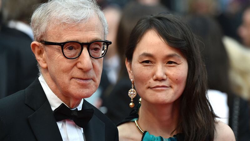US director Woody Allen and his wife Soon-Yi Previn at the  screening of the film  in 2016. Photograph: Alberto Pizzoli/AFP/Getty