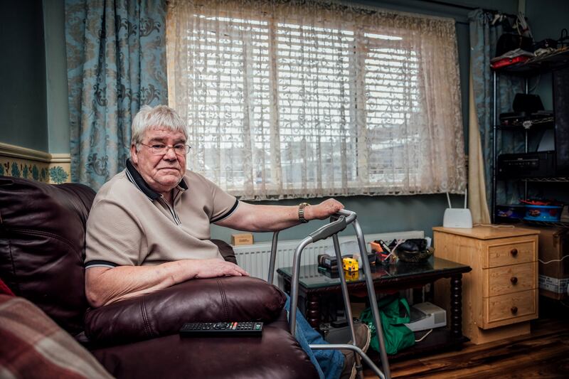 Martin Woodland: Solicitor Fionna Fox says 'arguably Caranua failed to meet its statutory obligations to deliver to Martin the finished extension. The department has a continuing duty of care to Martin. It seems determined instead to turn its back on him'. Photograph: Brian Arthur